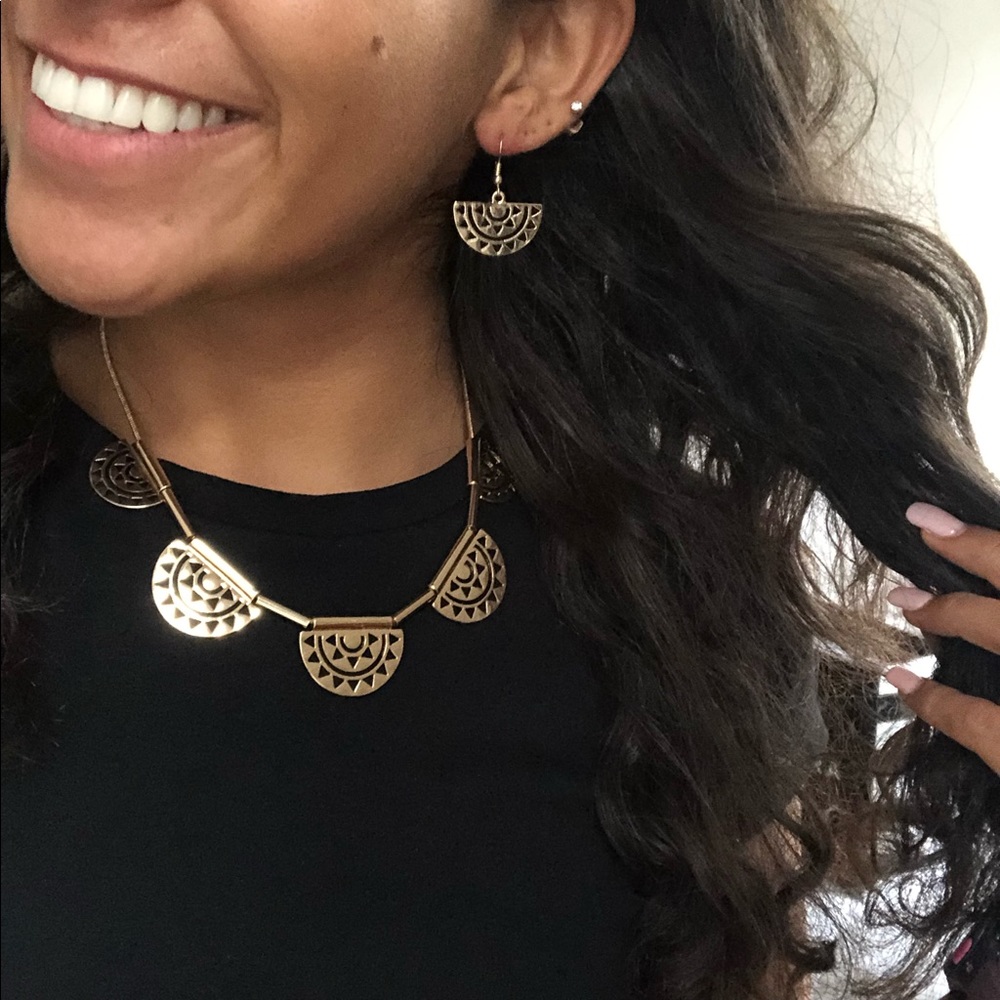 Gold necklace